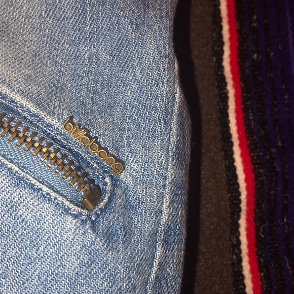 Billabong Jean Jacket with Sweater Mix. - Picture 4 of 5